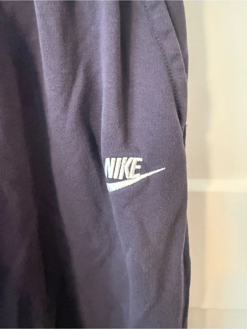 Nike Kids Purple Fleece Jogger Pants size medium